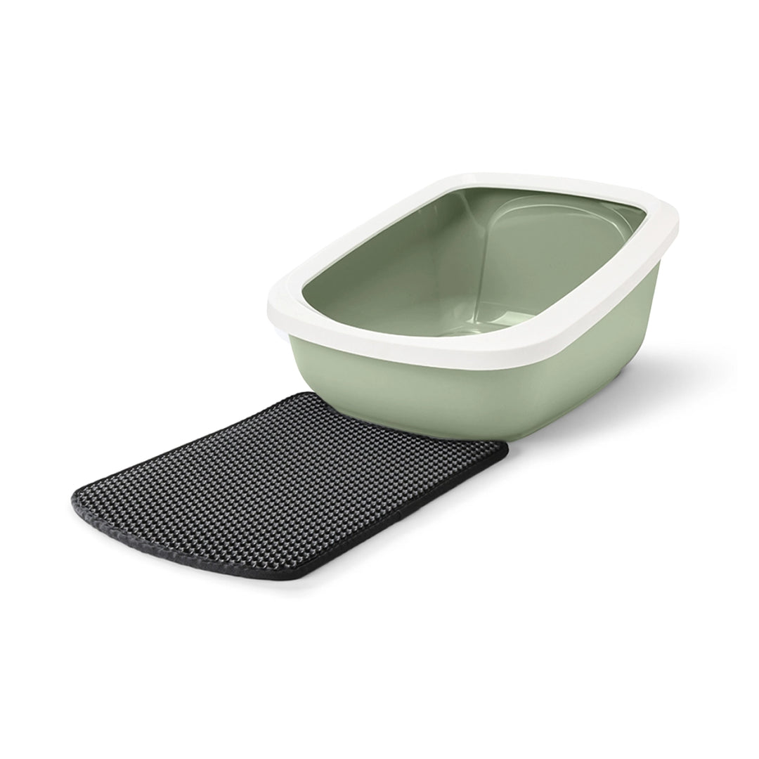 Savic Aseo Litter Tray - L55.8xB38xH27.9cm - Apple Green