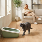 Savic Aseo Litter Tray - L55.8xB38xH27.9cm - Apple Green