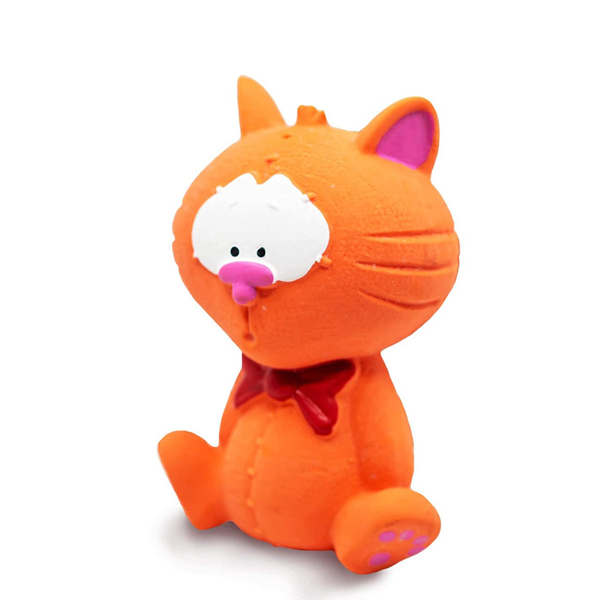 Fofos Latex Bi Cat Squeaky Dog Toy - Small