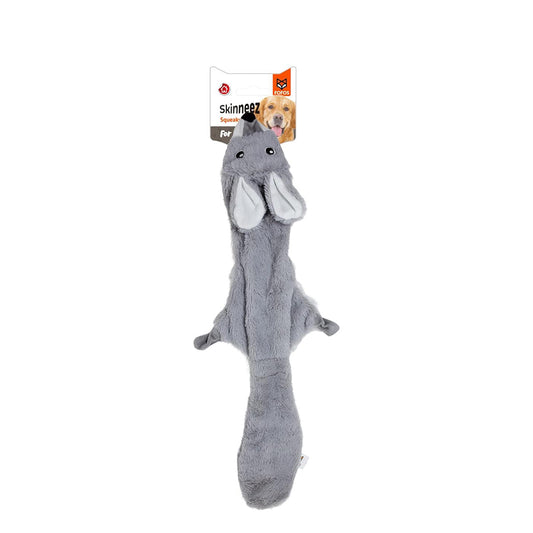 Fofos Skinneez Rabbit Plush Dog Toy