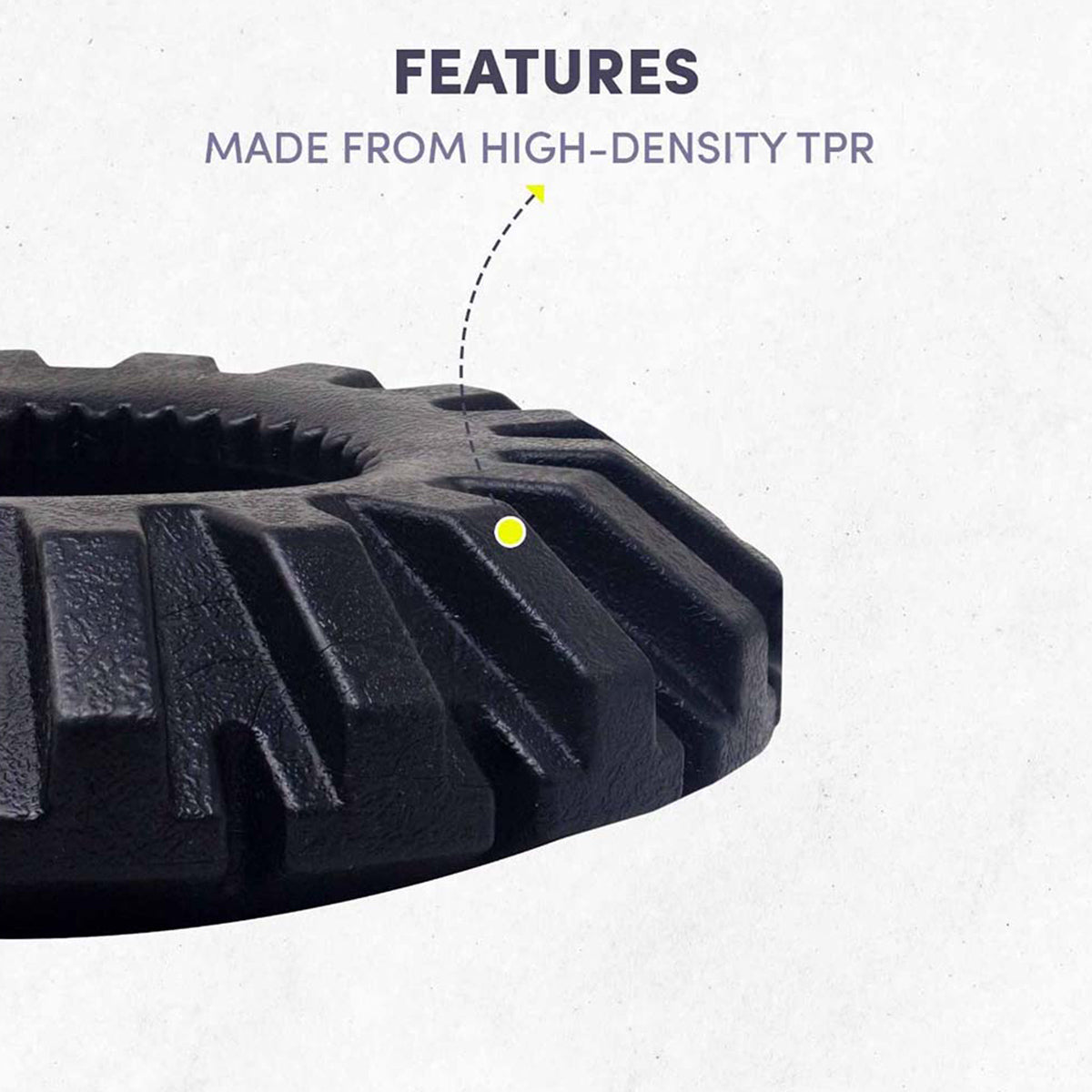 Fofos Tuff Gear Tyre Chew Dog Toy - Small