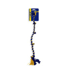 Giant Five Knot Cotton Rope Dog Toy - 72 inch - Zigly