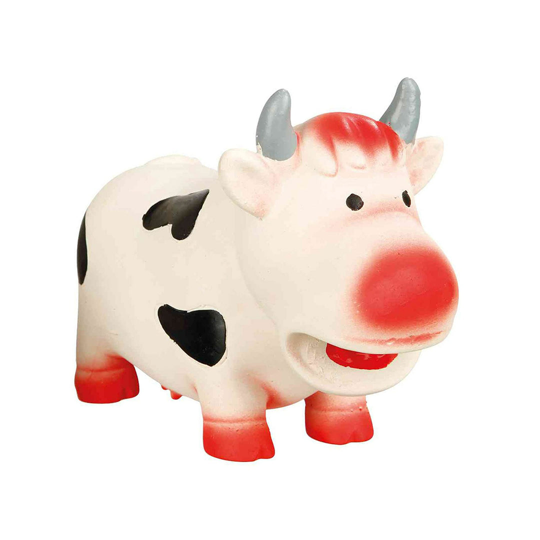 Trixie Cow Latex Original Animal Sound Dog Toy - 19cm