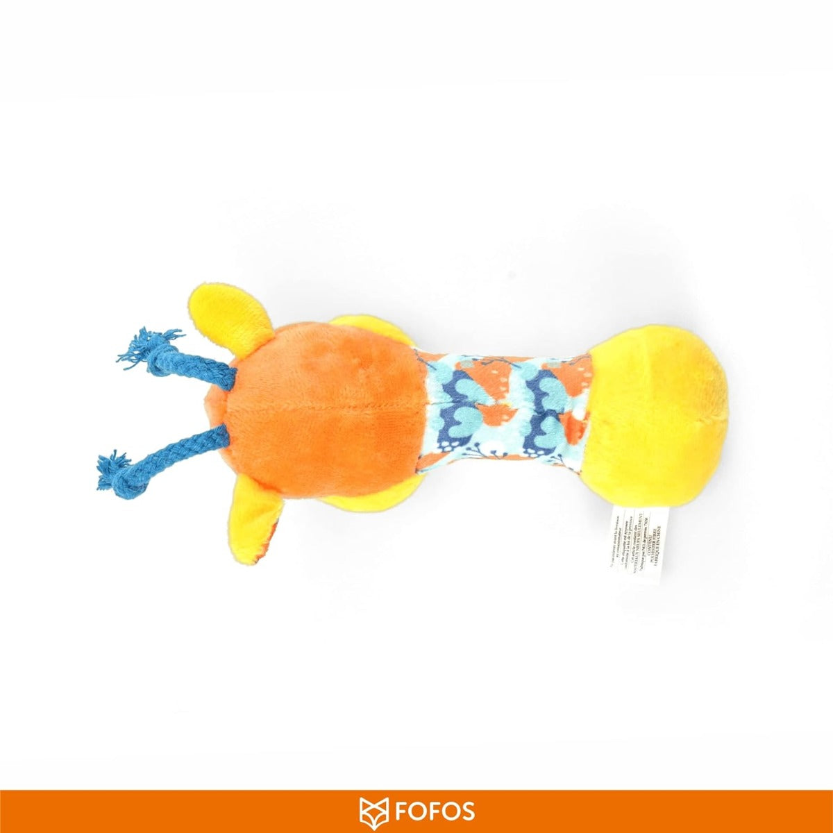 Fofos Giraffe Puppy Plush Teething Toy