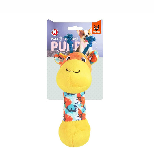 Fofos Giraffe Puppy Plush Teething Toy