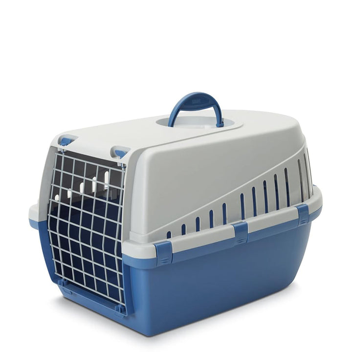 Savic Trotter 2 Pet Carrier Atlantic Blue - 22 X 15 X 13 inch