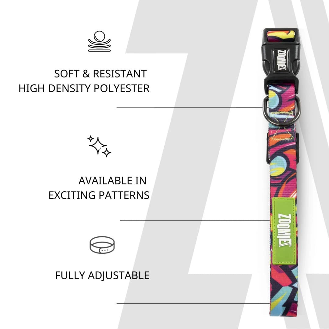 Zoomiez Drip Printed Dog Collar