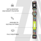 Zoomiez Bolt Printed Dog Collar