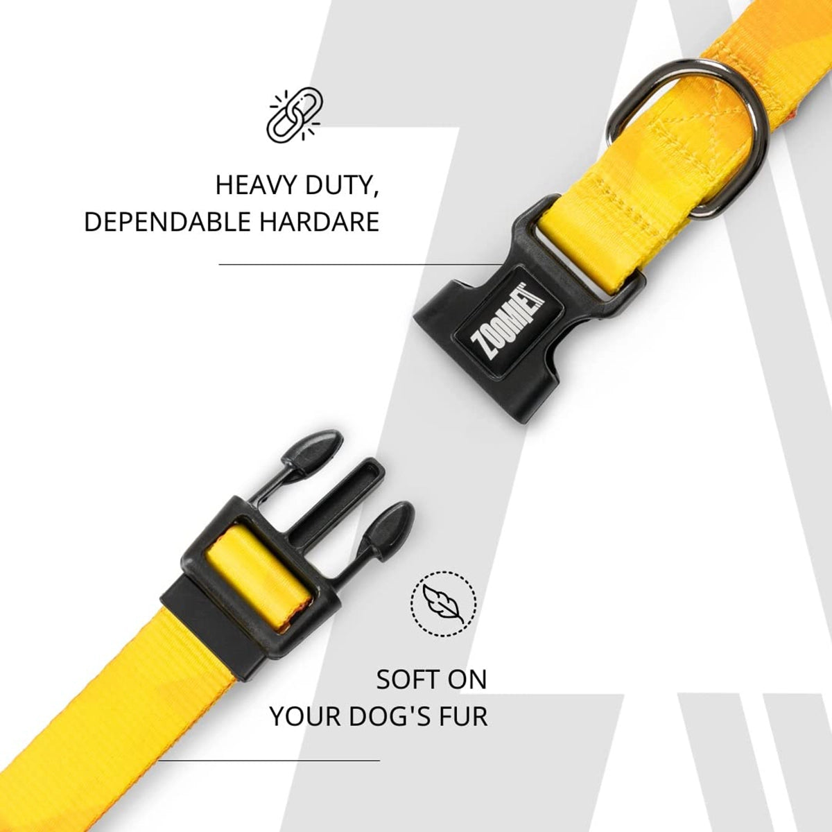Zoomiez Solar Printed Dog Collar