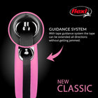 Flexi Classic Tape Retaractable Dog Leash - Pink