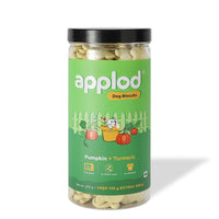 Applod Pumpkin Dog Biscuit with Turmeric