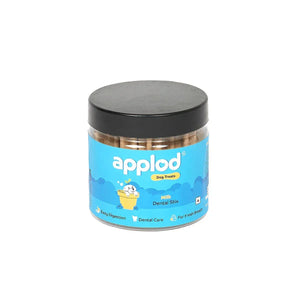 Applod Dental Stix Milk Flavour Dog Treat - 220g - Zigly
