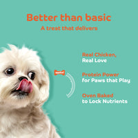 Applod Soft Carrot Chew Sticks Dog Treat  - 70g