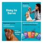 Applod Soft Mix Chew Sticks Dog Treat - 70g - Zigly