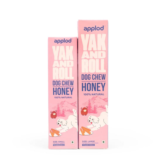 Applod Yak & Roll Honey Yak Chew for Dogs - Zigly