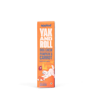 Applod Pumpkin & Carrot Yak Chew for Dogs