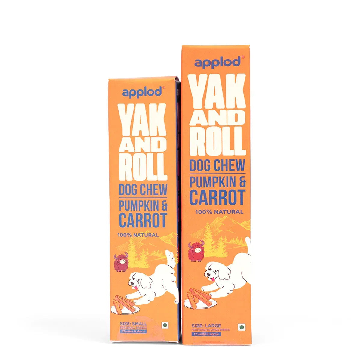 Applod Yak & Roll Natural Yak Chews