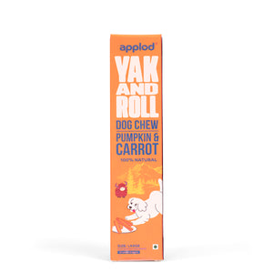 Applod Pumpkin & Carrot Yak Chew for Dogs