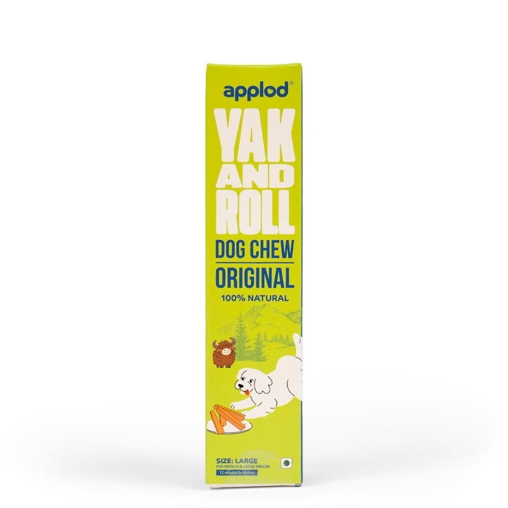 Applod Yak & Roll Natural Yak Chews for Dogs