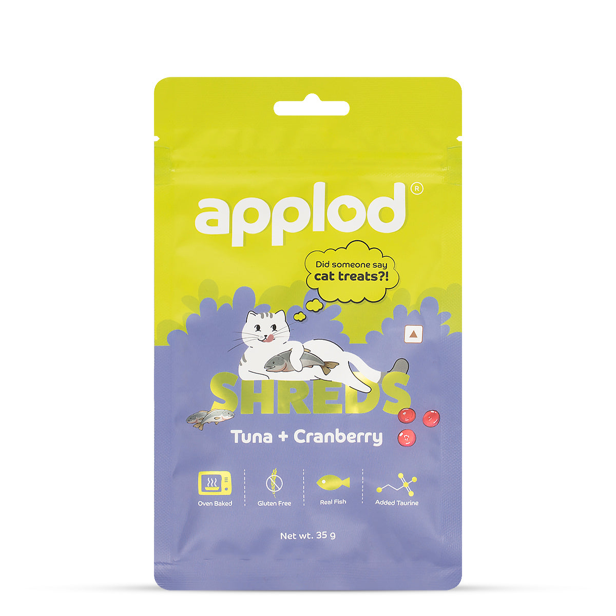 Applod Tuna with Cranberry Cat Treat - 35g