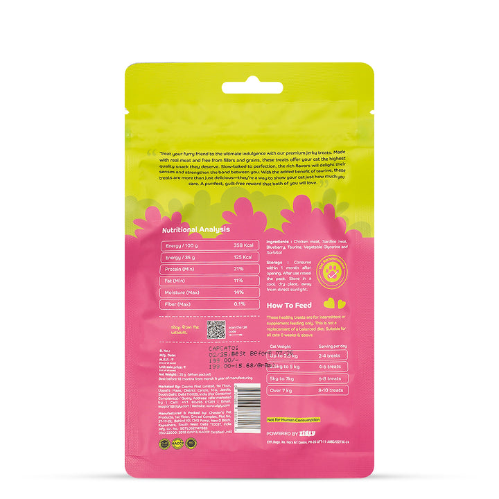 Applod Sardine with Blueberry Cat Treat - 35g