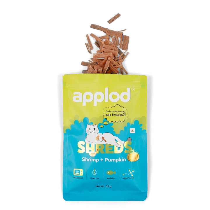 Applod Shrimp with Pumpkin Cat Treat - 35g