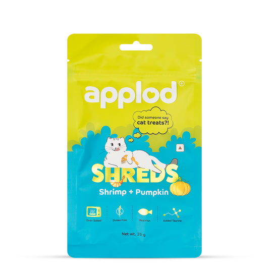 Applod Shrimp with Pumpkin Cat Treat - 35g