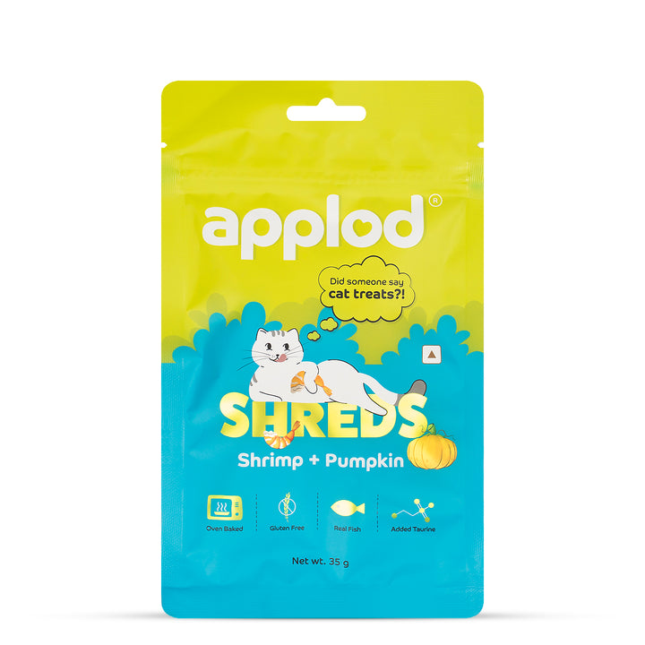 Applod Shrimp with Pumpkin Cat Treat - 35g