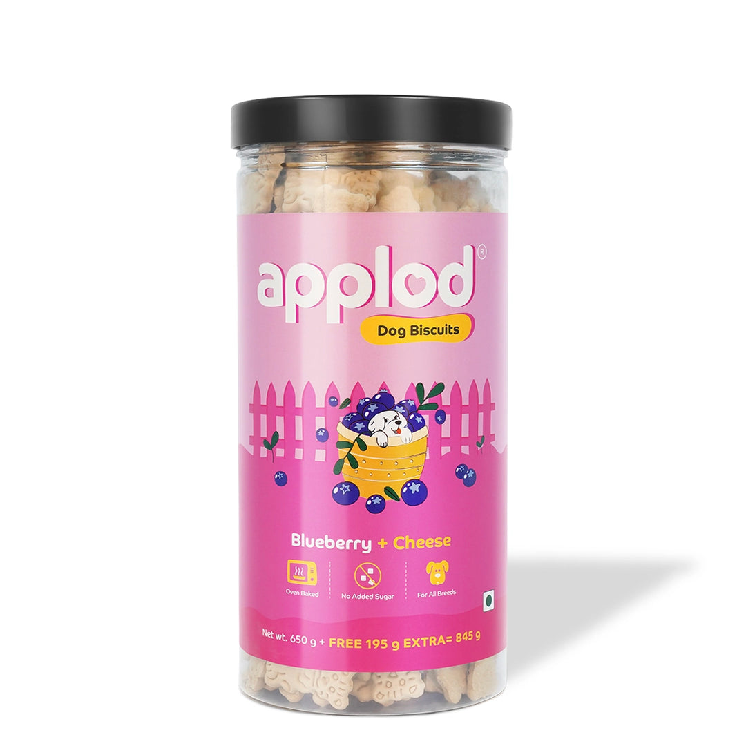 Applod Blueberry & Cheese Dog Biscuits