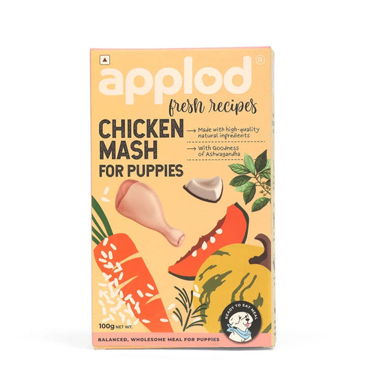 Applod Chicken Mash For Puppies Fresh Dog Food