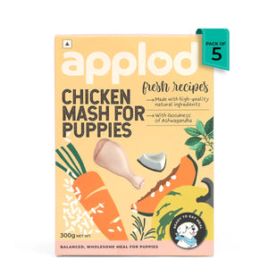Applod Chicken Mash For Puppies Fresh Dog Food