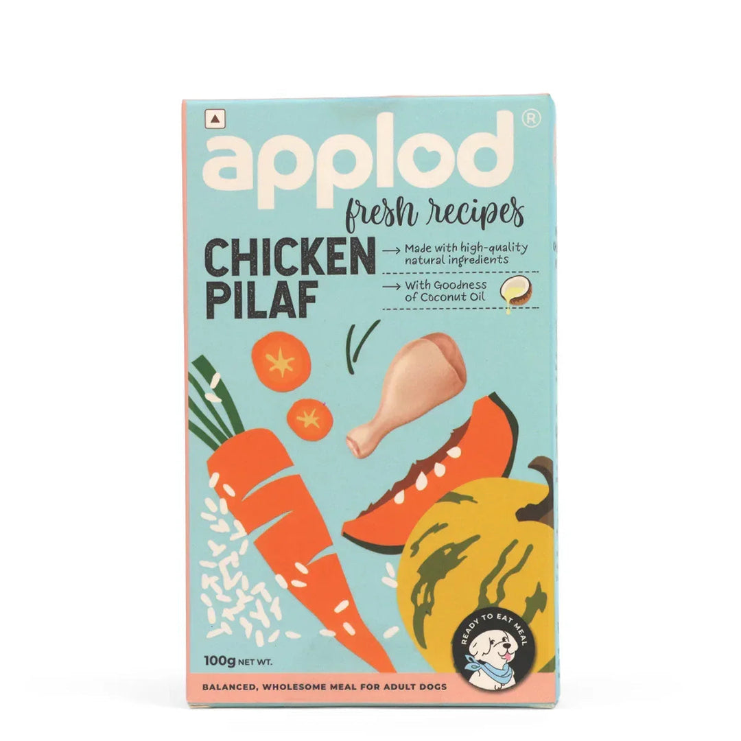 Applod Chicken Pilaf Fresh Dog Food - For Adult Dogs