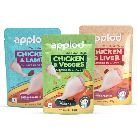Applod Adult Dog Food Varieties