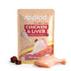 Applod Chicken Chunks & Liver in Gravy Adult Wet Dog Food - 85g