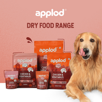Applod Chicken & Vegetables with Apple & Pomegranate Dry Dog Food for Puppies