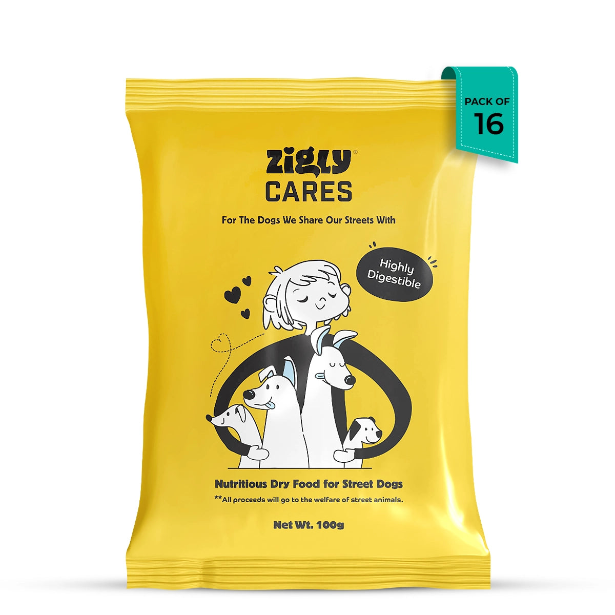 Zigly Cares For The Dogs Dry Dog Food