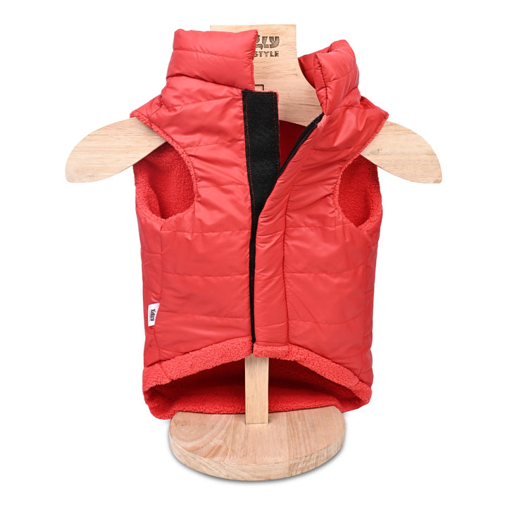 ZL Reversible Ambergini Puffer Dog Jacket