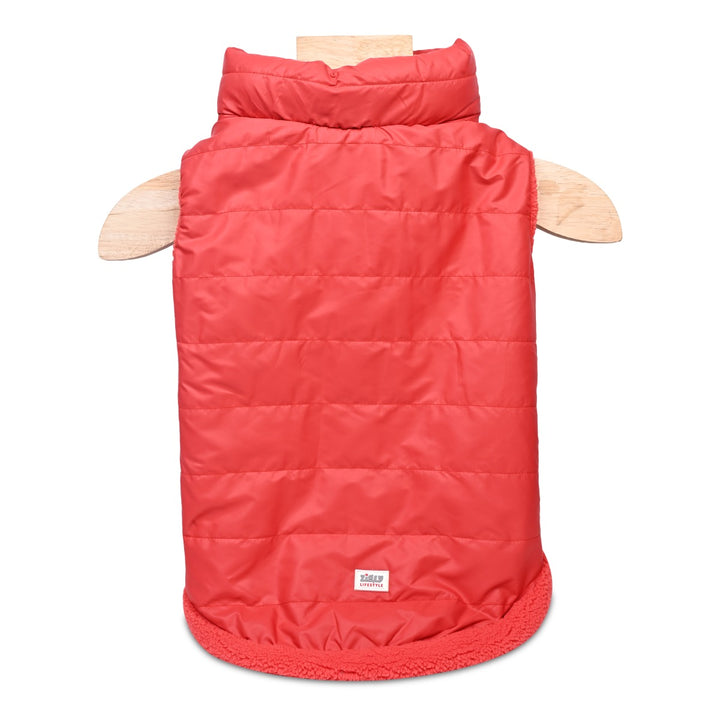 ZL Reversible Ambergini Puffer Dog Jacket