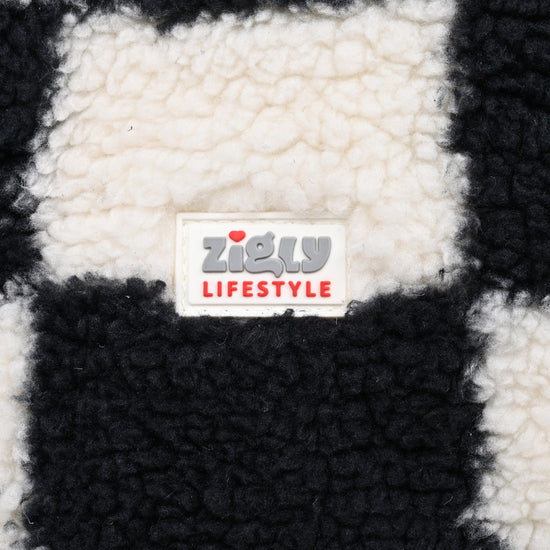 zl-retro-check-teddy-dog-sweatshirt-x-small