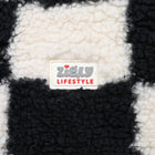 ZL Retro Check Teddy Dog Sweatshirt- X-Small - Zigly