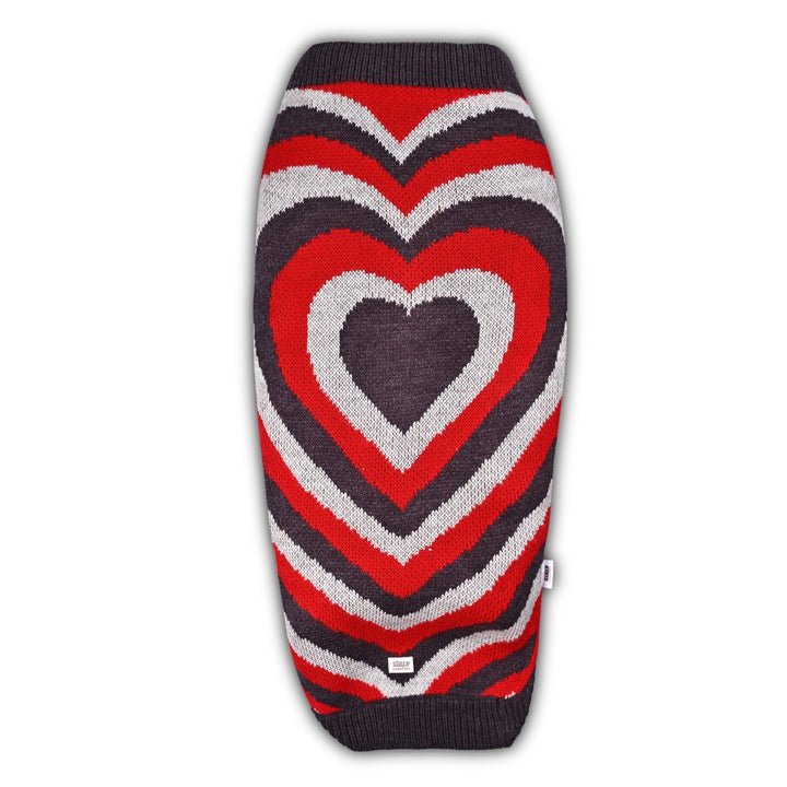 ZL Psychedelic Heart Dog Sweater