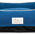 Zl Ultra Soft Navy Lounger Bed For Dogs - Zigly