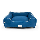 Zl Ultra Soft Navy Lounger Bed For Dogs - Zigly