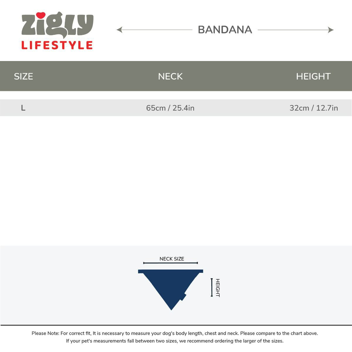 ZL Classic Sailor Stripe Bandana For Dog Days