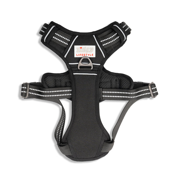 zigly-lifestyle-shadow-guard-adjustable-padded-harness-black