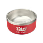 ZL Ultimate Double Walled Dog Bowl  Red - Zigly