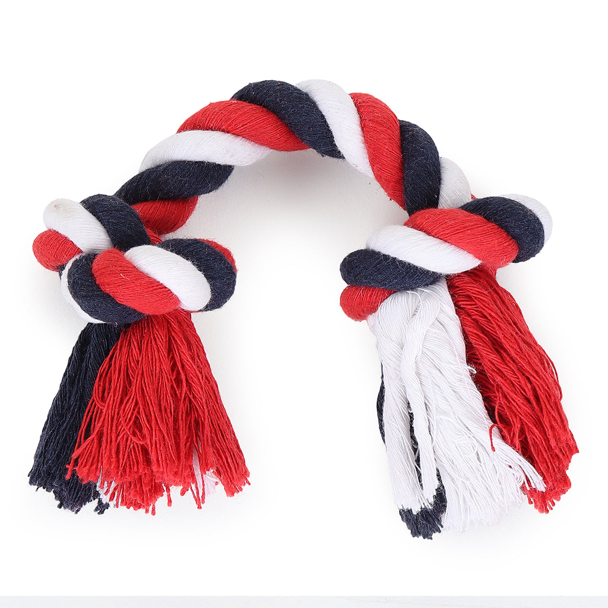 ZL Cotton Two Knot Dog Rope Toy -  Medium 