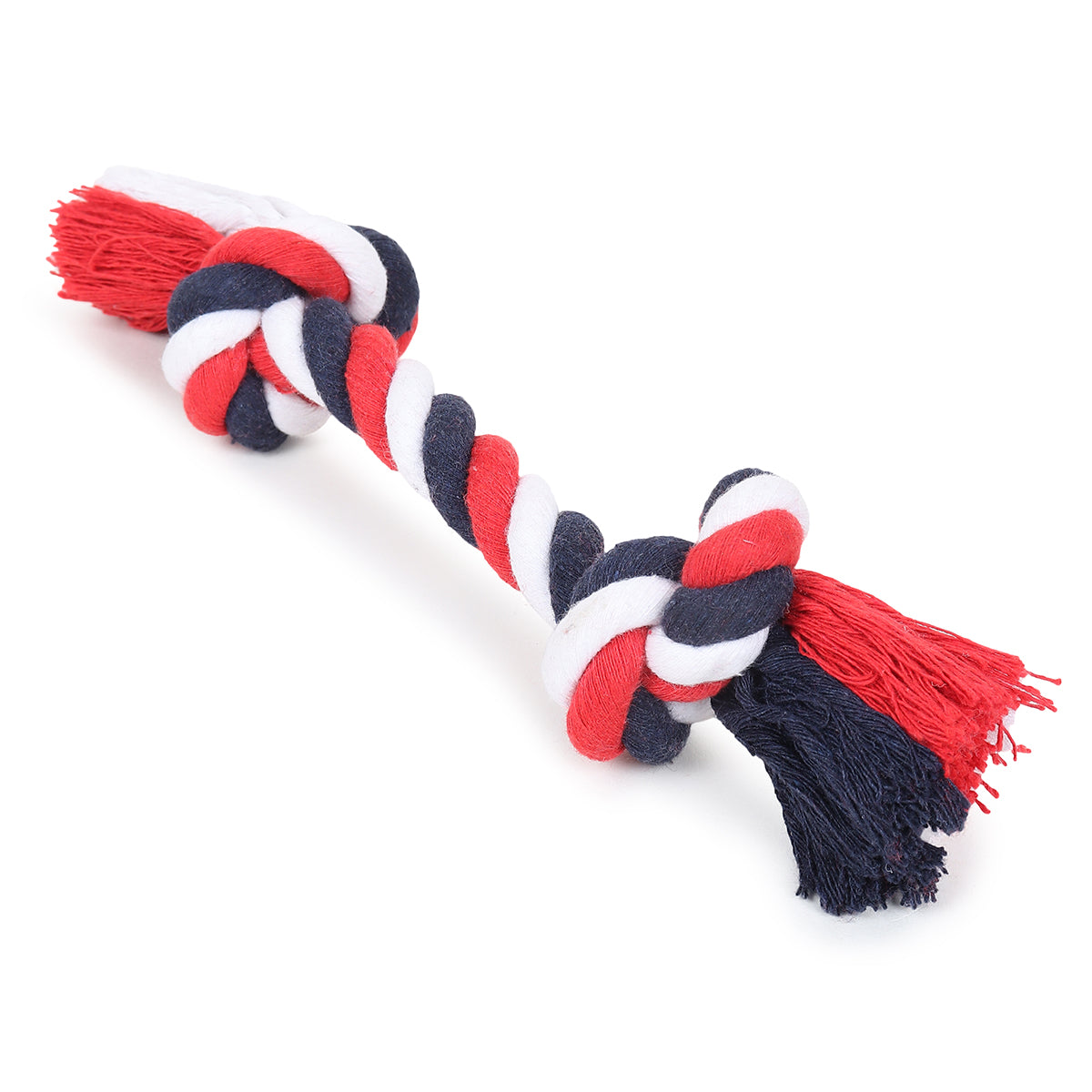 ZL Cotton Two Knot Dog Rope Toy -  Medium 