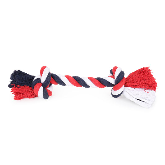ZL Cotton Two Knot Dog Rope Toy -  Medium 