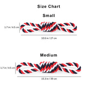 ZL Cotton Two Loop Dog Toy